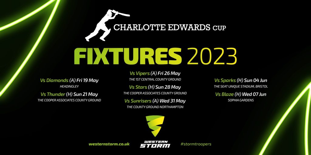 2023 Fixtures Announced Western Storm